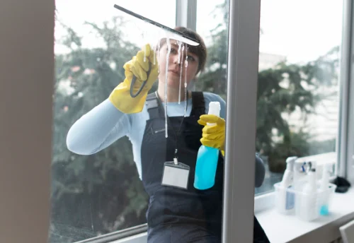 Nettoyage de vitres intérieures et extérieures à Boulay-les-Barres
